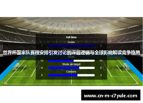 世界杯国家队赛程安排引发讨论的深层逻辑与全球影响解读竞争格局